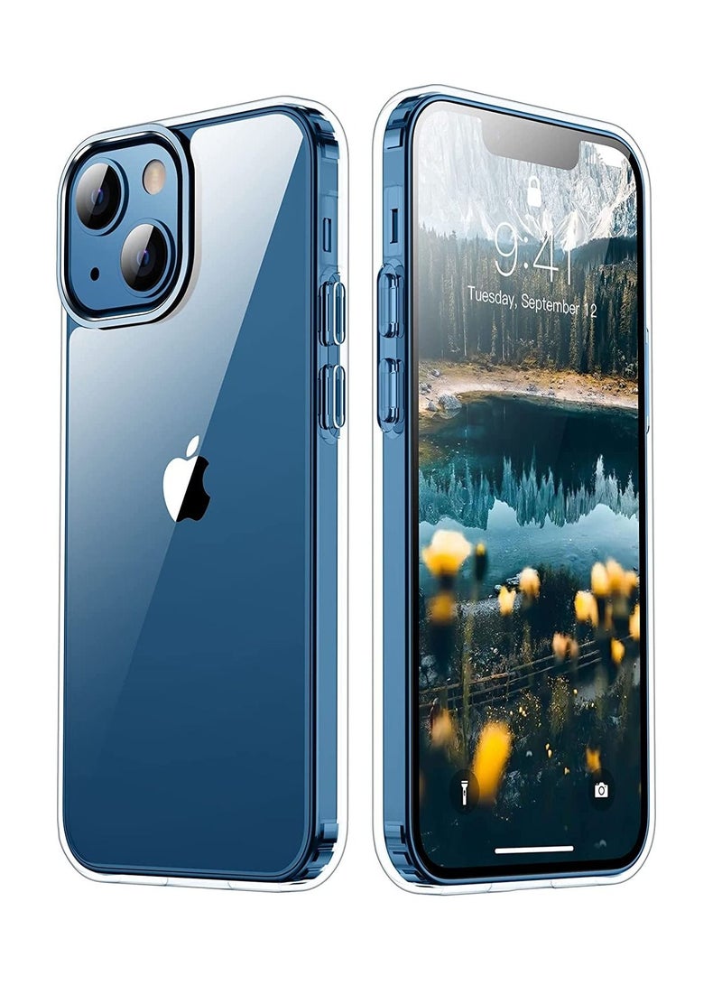 DUSALA IPhone 14 Plus Case 6.7 inch, Anti-Yellowing Military Grade Drop Protection with Bumper Shockproof Protective Cover Slim Thin Phone Case - Image 1