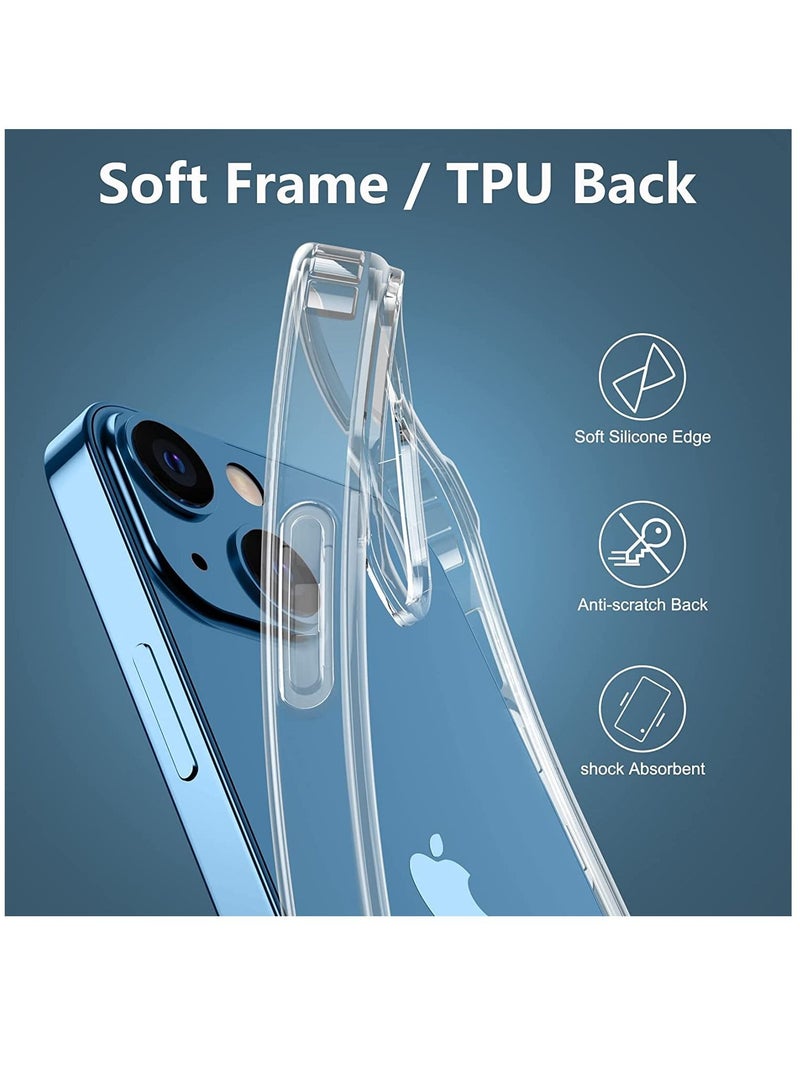 DUSALA IPhone 14 Plus Case 6.7 inch, Anti-Yellowing Military Grade Drop Protection with Bumper Shockproof Protective Cover Slim Thin Phone Case - Image 5