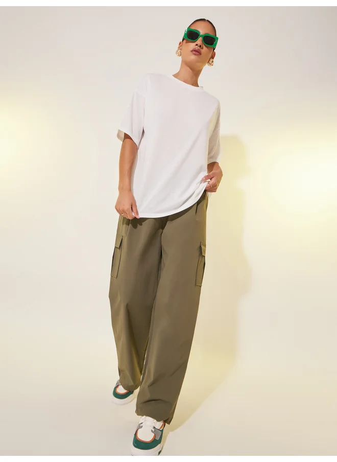 Take Two Take Two Graphic Print Round Neck T-Shirt