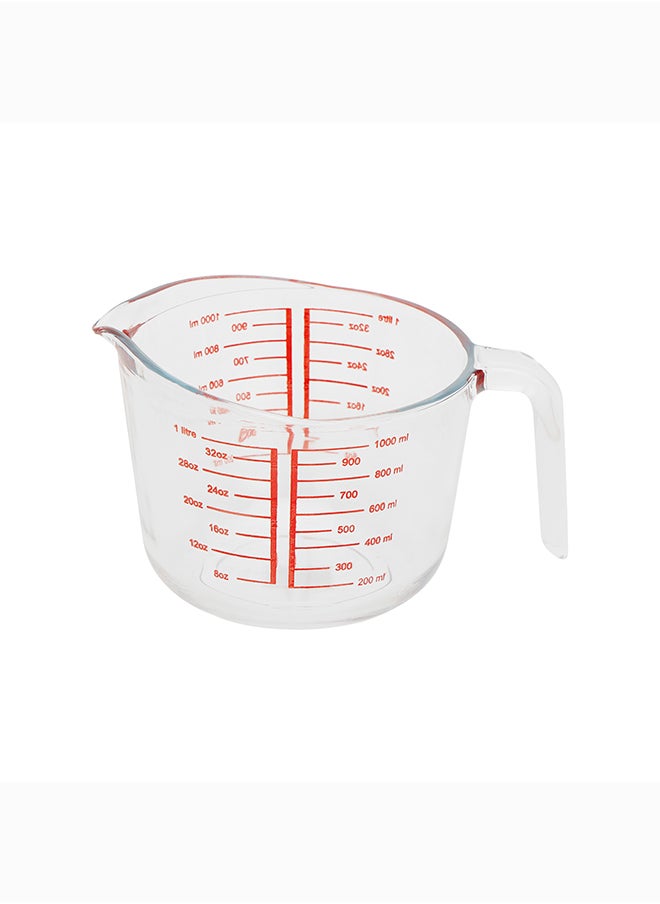 DELCASA Delcasa Measuring Jug with Handle, 1000ml/ 34oz Jug, DC2279  - Image 3