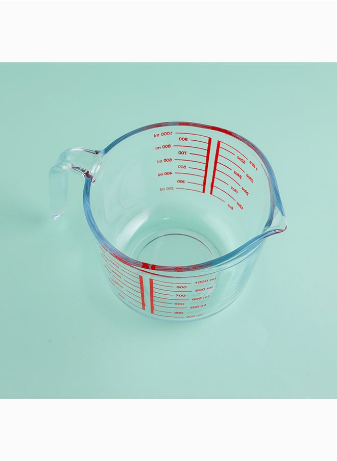 DELCASA Delcasa Measuring Jug with Handle, 1000ml/ 34oz Jug, DC2279  - Image 2