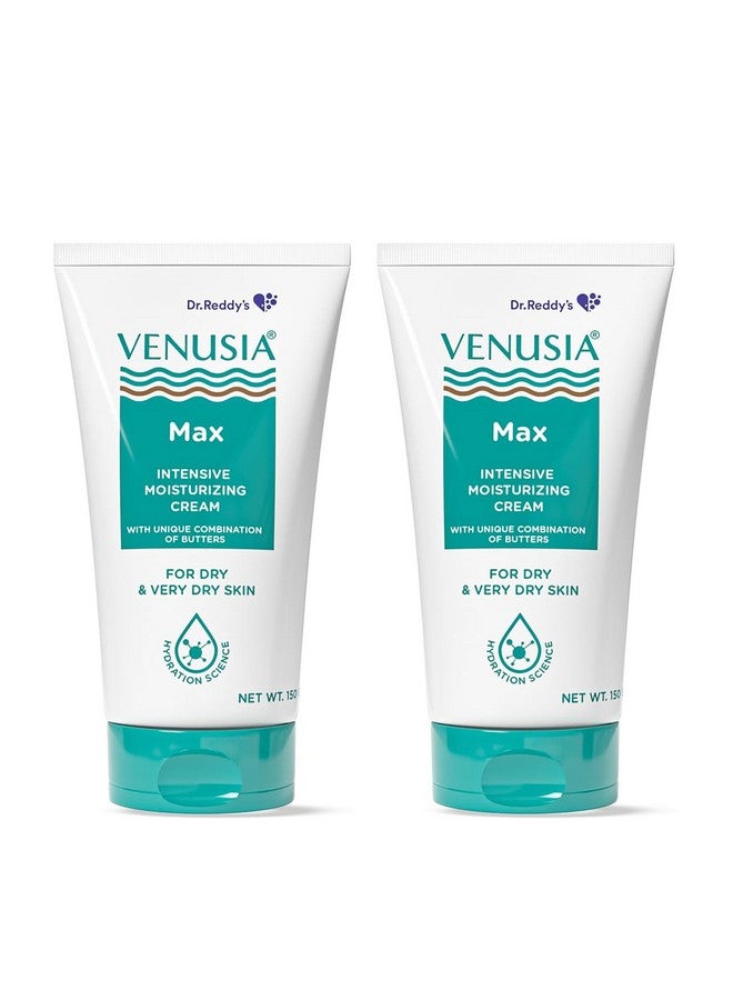 VENUSIA Max Intensive Moisturizing Cream For Dry Skin To Very Dry Skin, 150 G X Pack Of 2 - Image 1