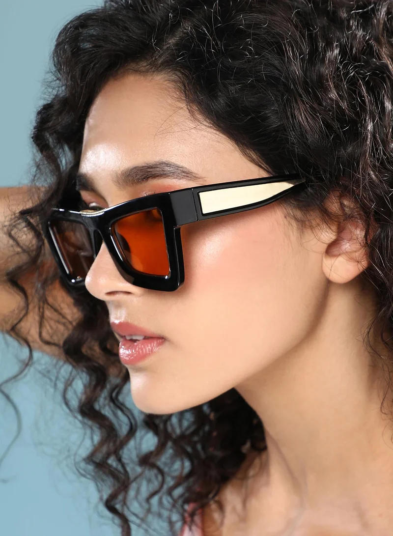 Haute Sauce Polarized Full Rim Cat Eye Sunglasses For Women