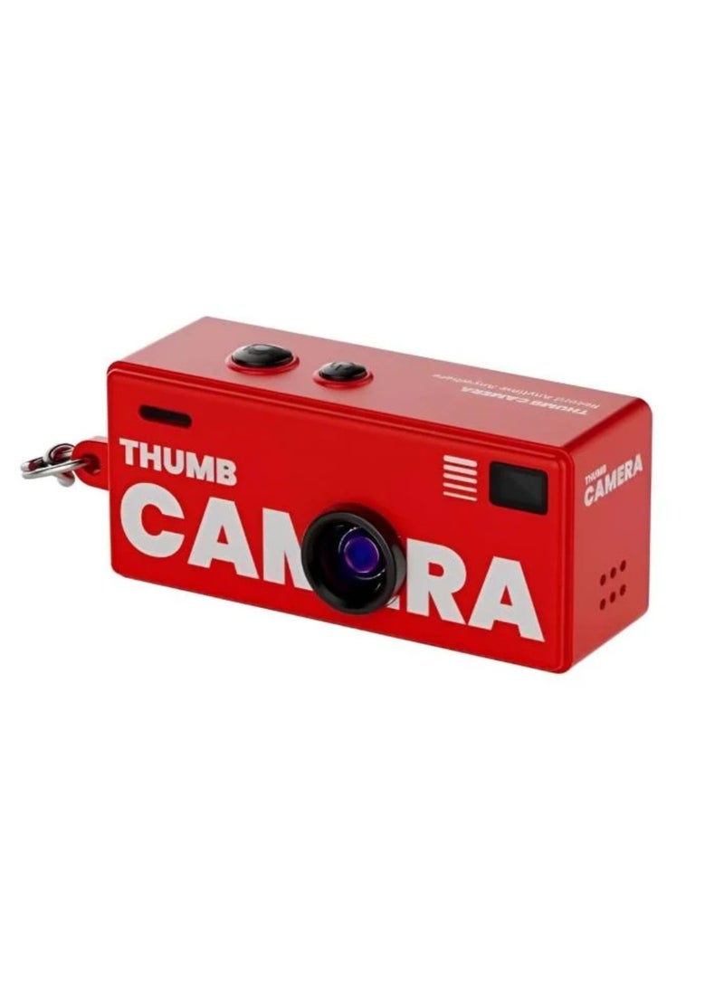 Mini 1080P Digital Camera with Built-in Screen & Retro Design | High-Definition Portable Keychain Video Recorder - Image 1
