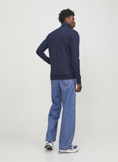 JACK & JONES Logo Print Zip Throgh Sweatshirt  - Image 2