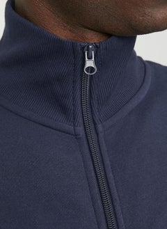 JACK & JONES Logo Print Zip Throgh Sweatshirt  - Image 3