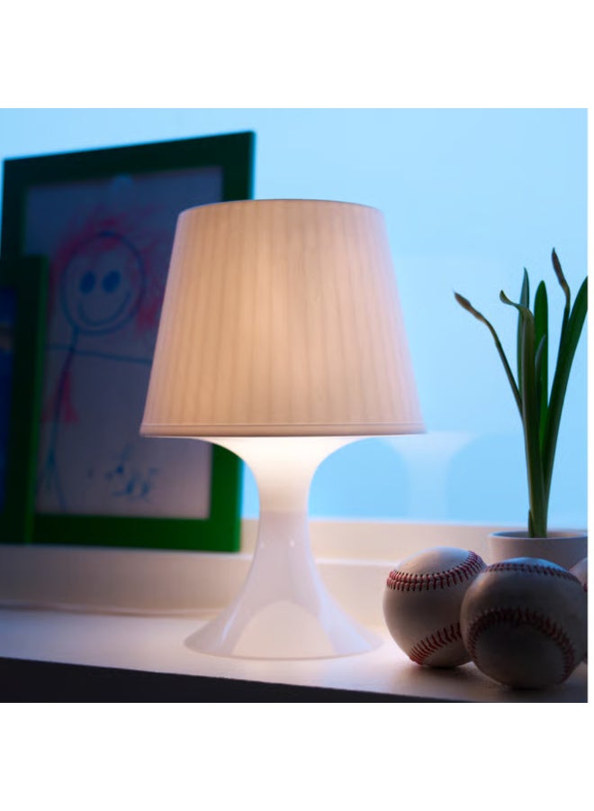 White Table Lamp, Modern Minimalist Bedside Lamp, Soft Light Desk Lamp for Bedroom and Living Room - Image 2