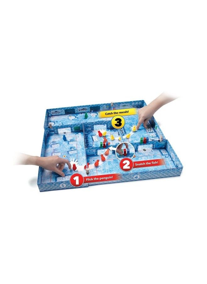 Brain Games : Icecool A Fast & Fun Penguin Flicking Strategy Board Game A Family Fun Game Everyone Is Sure To Enjoy For Ages 6 And Up  - Image 3