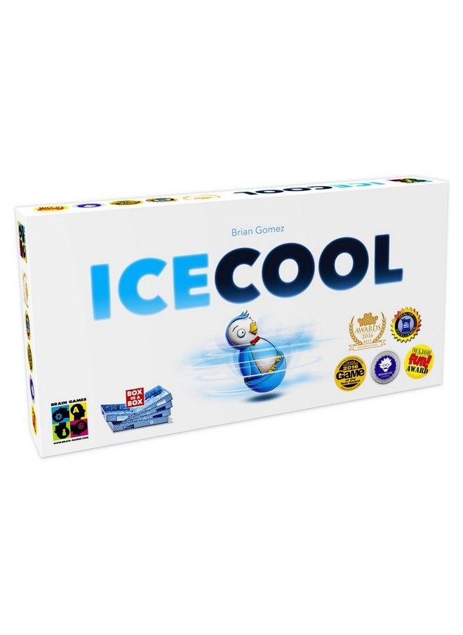Brain Games : Icecool A Fast & Fun Penguin Flicking Strategy Board Game A Family Fun Game Everyone Is Sure To Enjoy For Ages 6 And Up  - Image 1