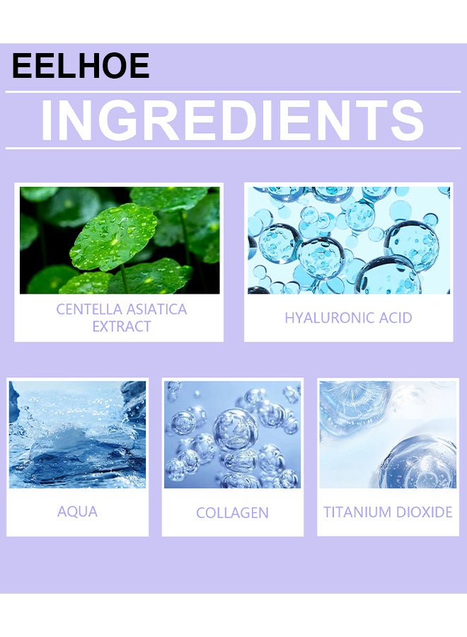 إيلهو لوشن واقي من الشمس SPF 90 + PA +++ ، مقاوم للماء والعرق يدوم طويلا 8 ساعات حماية من الأشعة فوق البنفسجية + UVA واقي من الشمس ، واقي من الشمس مرطب ومشرق يحمي البشرة ، 50 مل - Image 2