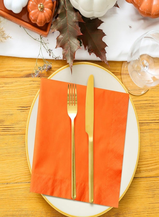 Sllyfo Thanksgiving Decorations Napkins, Friendsgiving Decorations Napkins, Thanksgiving Decor for Party, 5x5 Inches, 52-Pack Fall Napkin for Fall Friendsgiving Party Supplies - Image 5