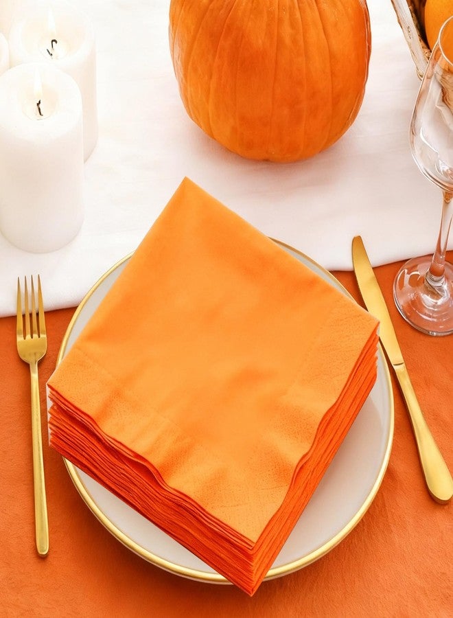 Sllyfo Thanksgiving Decorations Napkins, Friendsgiving Decorations Napkins, Thanksgiving Decor for Party, 5x5 Inches, 52-Pack Fall Napkin for Fall Friendsgiving Party Supplies - Image 3
