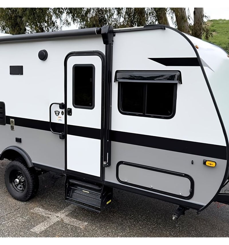 Sun Visor Window Deflector Compatible with RV Skylight and Multiple RV Models Durable Polycarbonate 29 53inch - Image 3