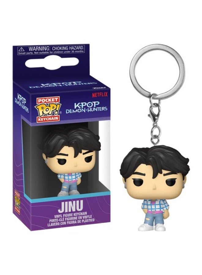 Funko Pocket Pop! KPop Demon Hunters - Jinu Keychain - Image 1