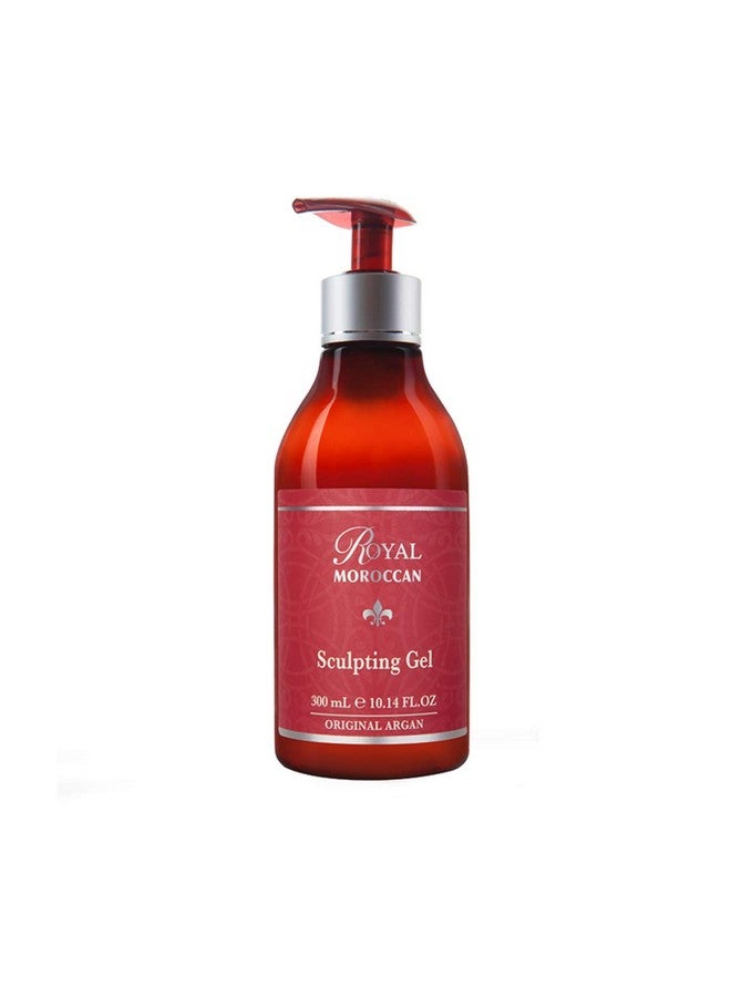 Royal Moroccan Sculpting Gel | Moroccan Argan Oil For Hair | Curly Hair Styling Gel | Hair Styling & Smoothing Products | Quick Drying Argan Oil Hair Products | 300 ml (10.14 fl oz) - Image 1