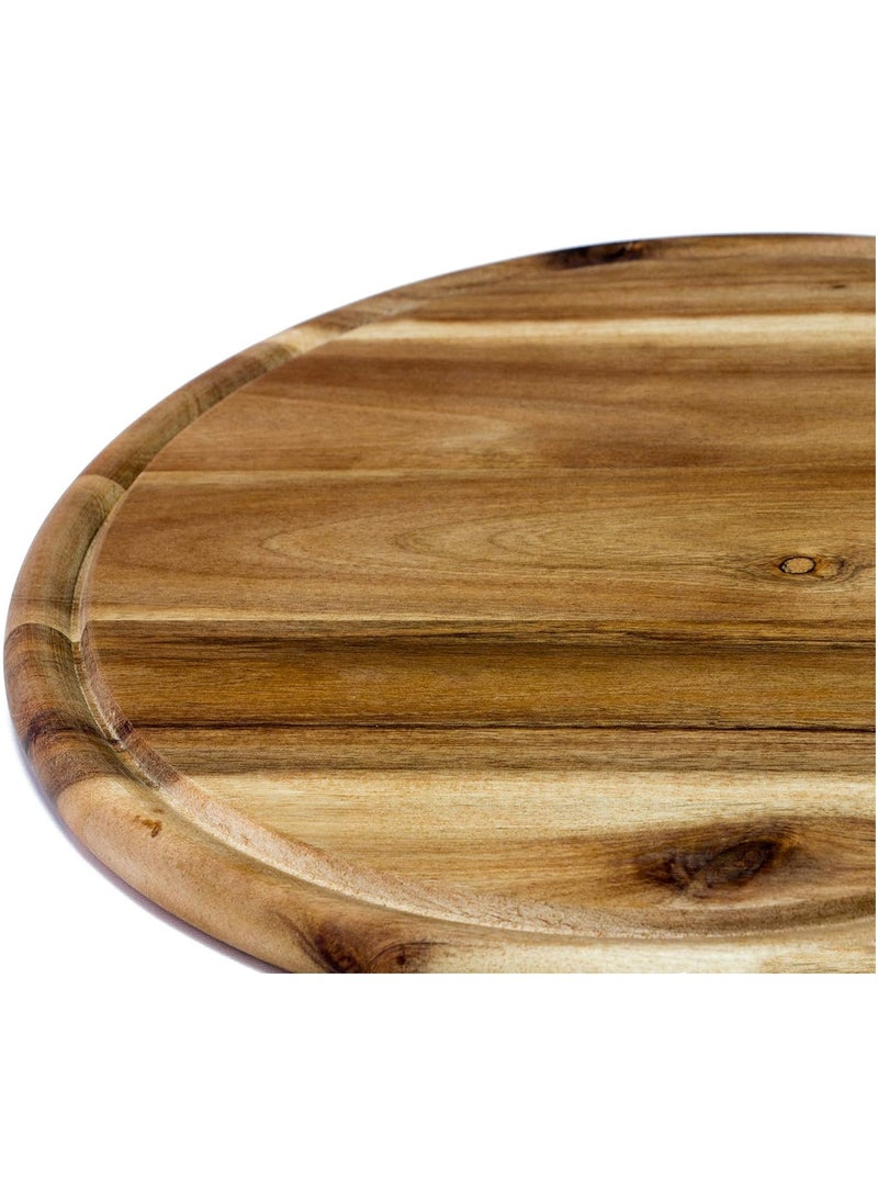 Generic - Meat Board 30x30x1.5cm of Natural Beech Wood, Brown, 30 x 30 x 1.5 cm - Image 1