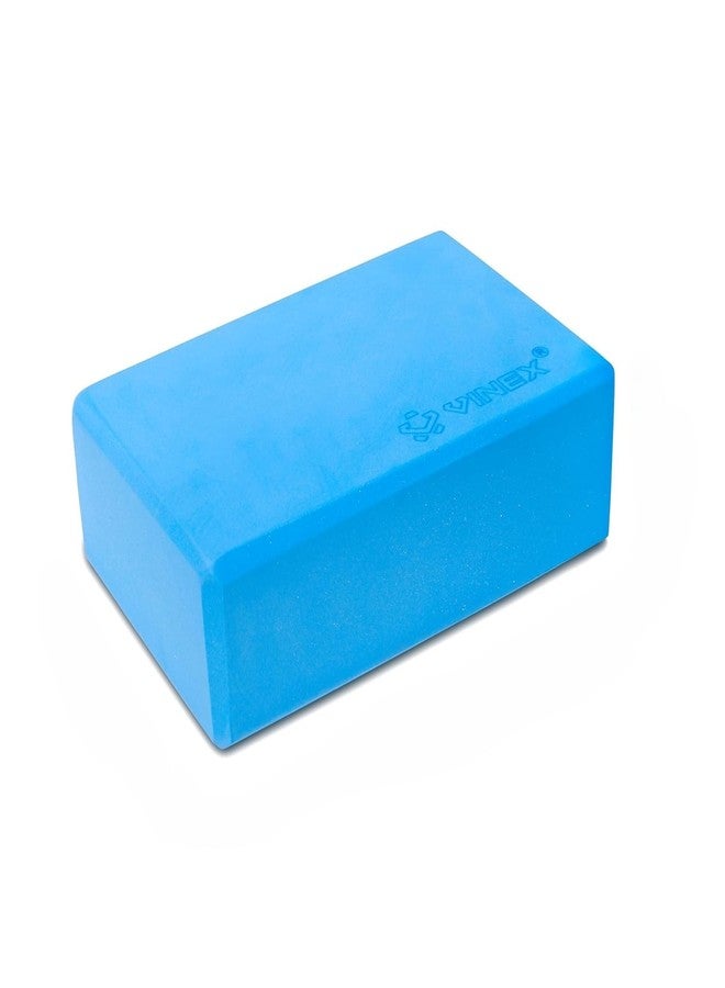 Vinex Yoga Blocks Pack of 1 - High-Density Foam, Non-Slip Surface, Lightweight Support for Yoga, Pilates, Stretching & Balance, Ideal for Beginners & Advanced Yoga Practice - Image 1