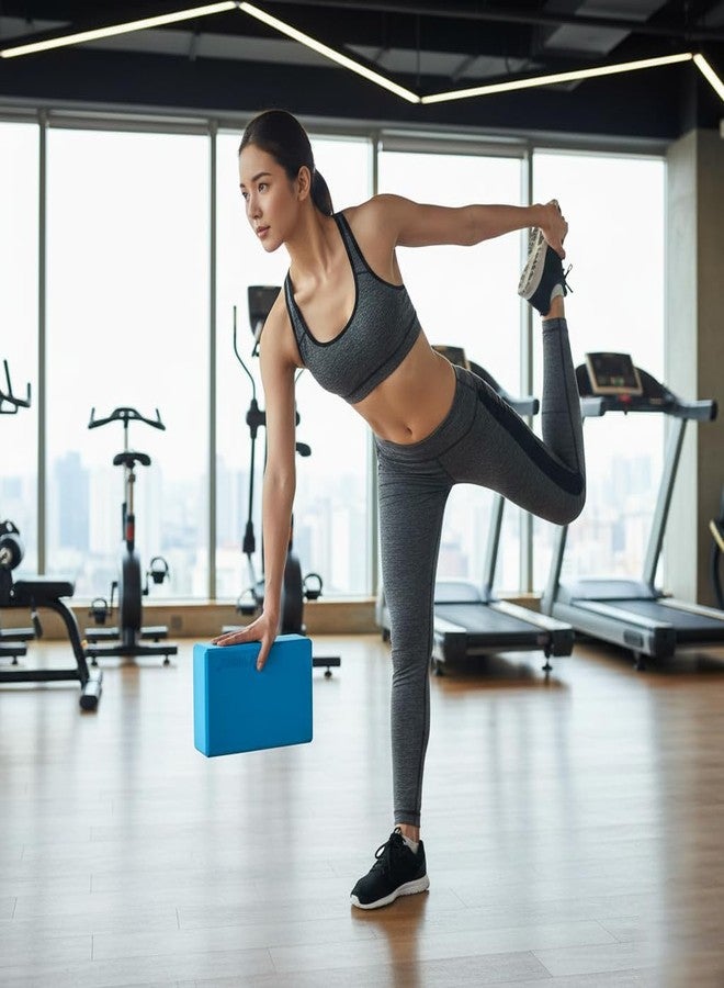 Vinex Yoga Blocks Pack of 1 - High-Density Foam, Non-Slip Surface, Lightweight Support for Yoga, Pilates, Stretching & Balance, Ideal for Beginners & Advanced Yoga Practice - Image 4