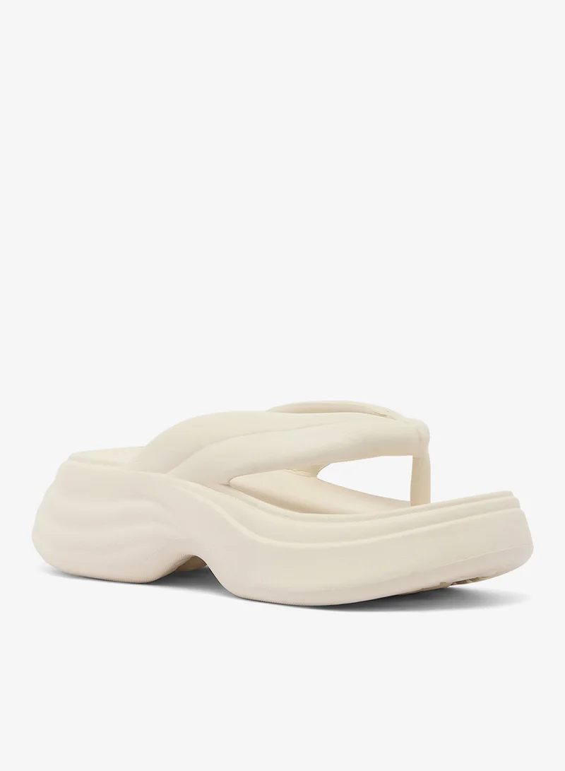 Ginger Thick Sole Thong Flip Flops