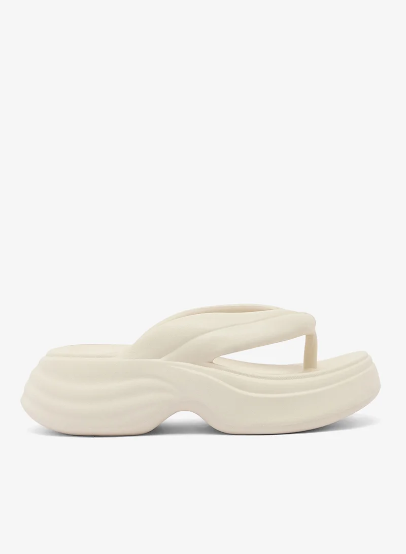 Ginger Thick Sole Thong Flip Flops