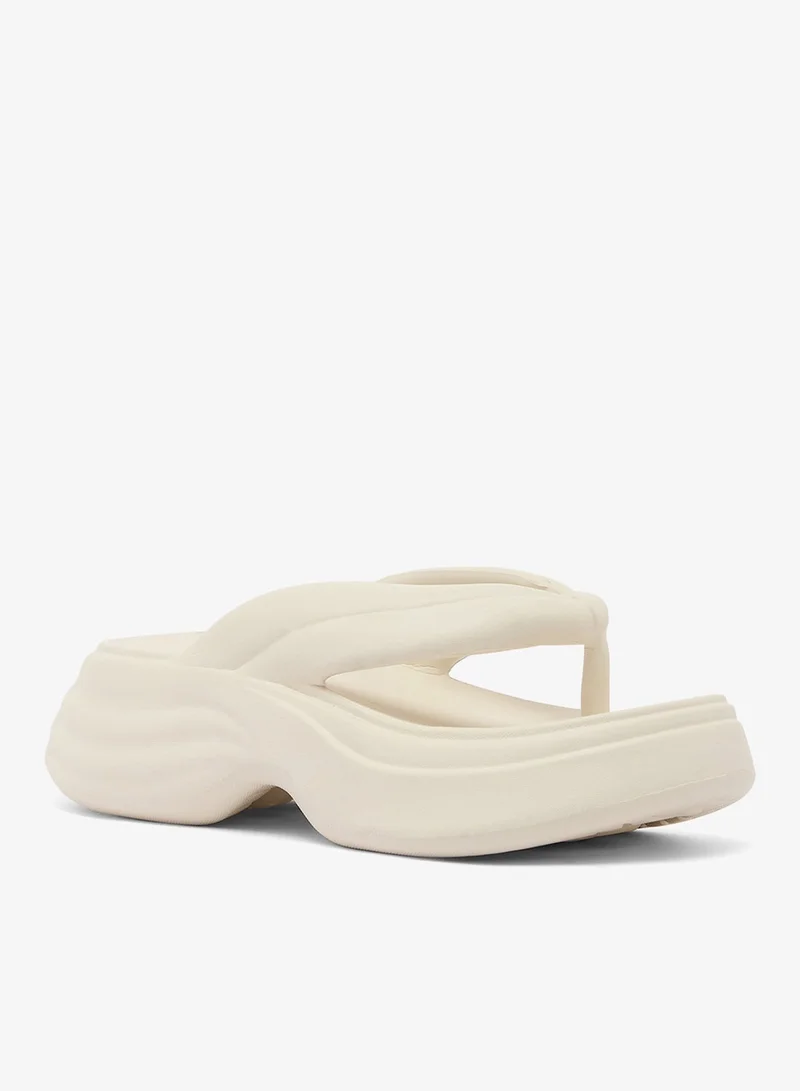 Ginger Thick Sole Thong Flip Flops