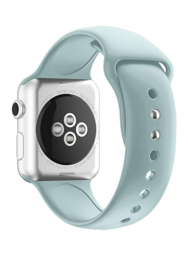 NIBEMINENT Replacement Watchband For Apple Watch Emerald Green - Image 3