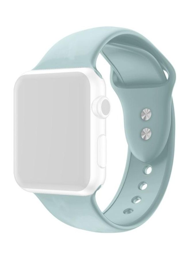NIBEMINENT Replacement Watchband For Apple Watch Emerald Green - Image 2