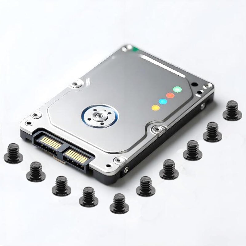 Bfenown New Lot 100 pcs Replacement HDD SATA SDD Hard Disk Drive 2.5'' Caddy Screw Screws for Lenovo IBM ASUS DELL HP Sony Toshiba ACER Laptop - Image 2