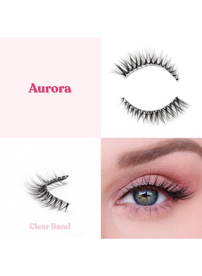 Silly George Supernatural Lash | Clear And Flexible Band Natural Look Comfortable Lightweight (Aurora)  - Image 2