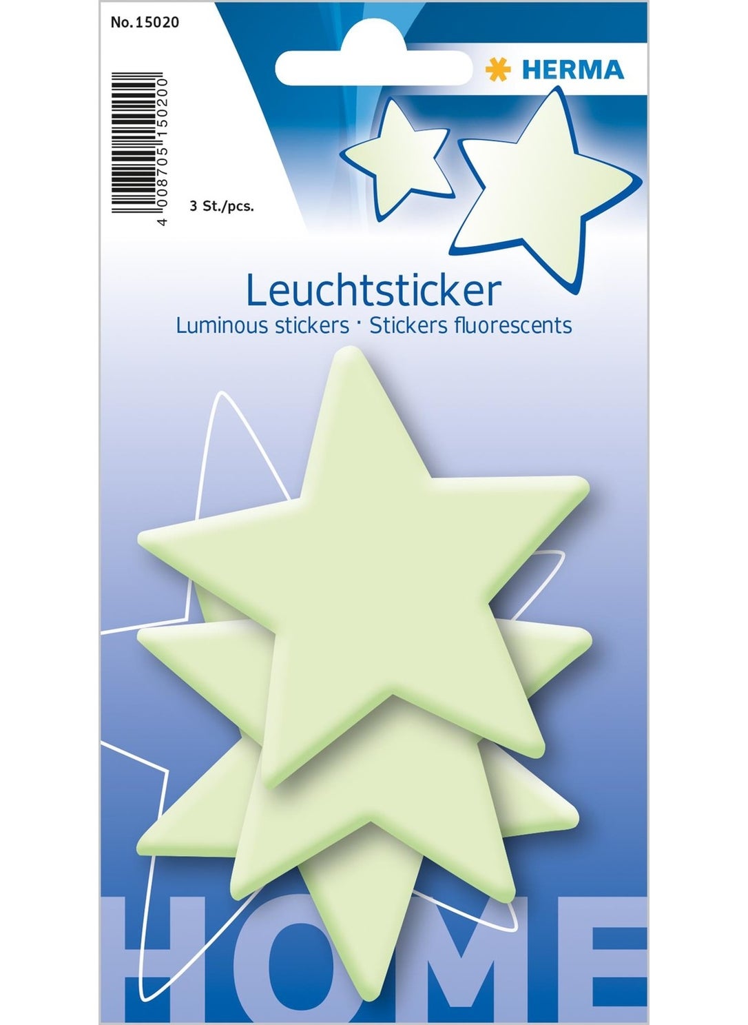Herma Home Big Stars Shining at Night Tags  - Image 1