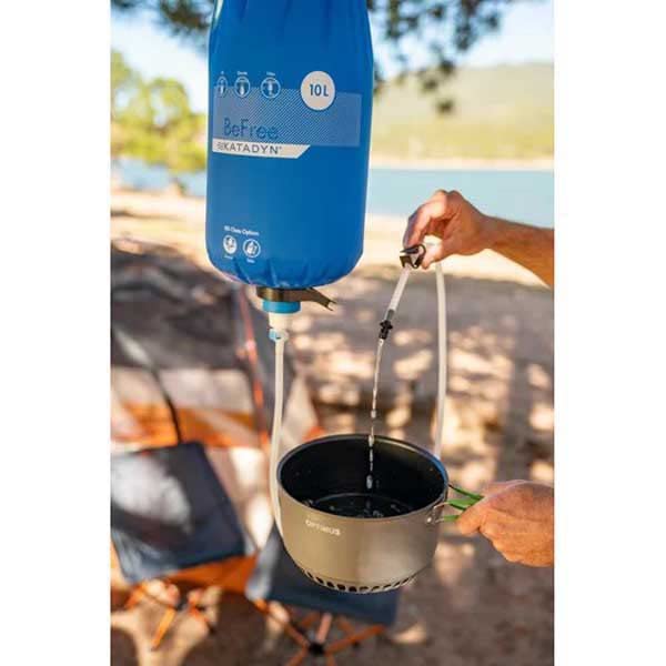 Katadyn Gravity Befree 10L Water Microfilter  Camping  Backpacking  Emergency Preparedness  Blue - Image 2