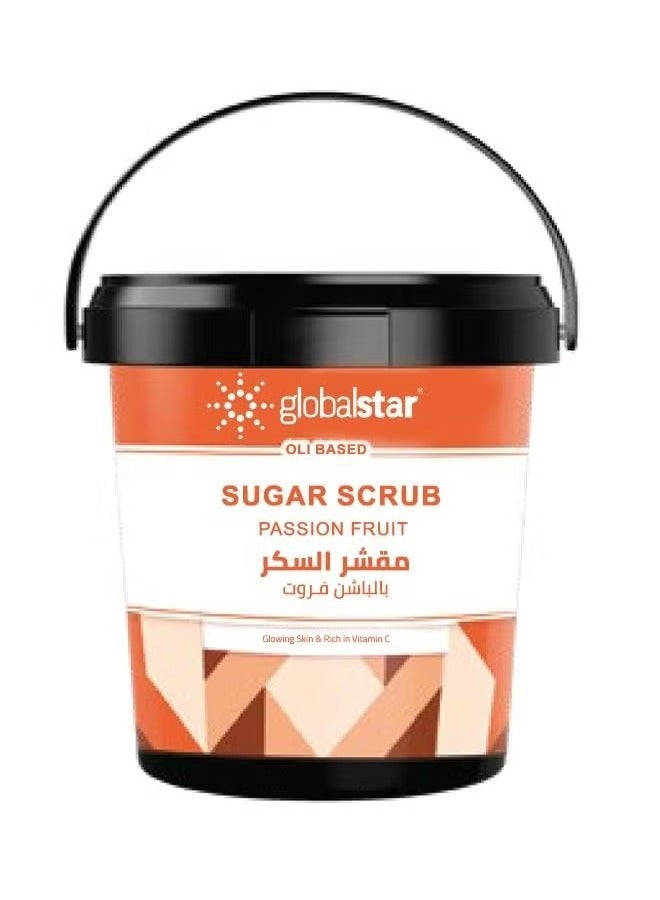 globalstar Oil Sugar Scrub With Passion Fruit 600 ML  - Image 1