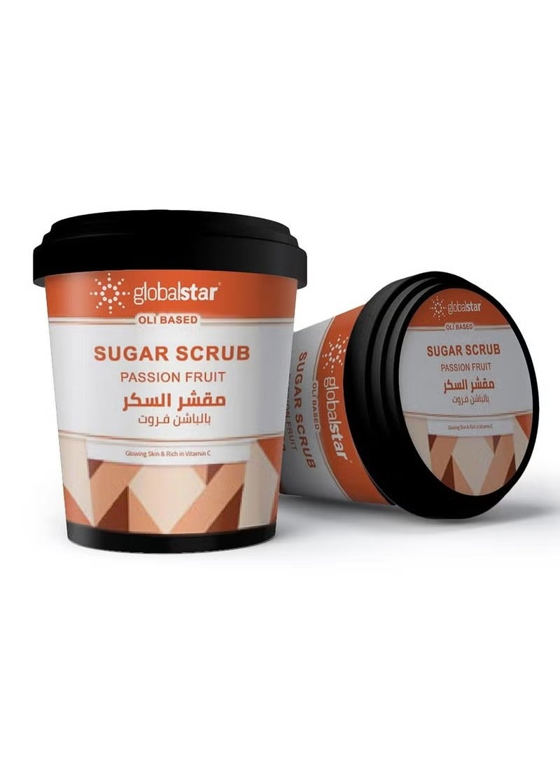 globalstar Oil Sugar Scrub With Passion Fruit 600 ML  - Image 2