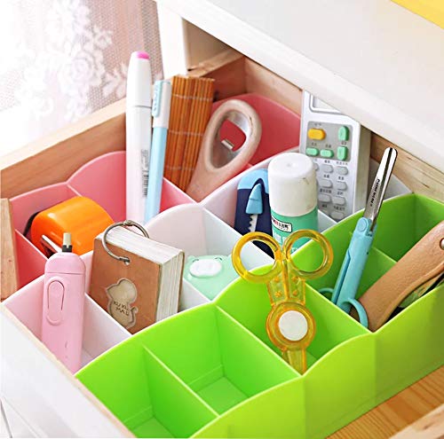 FLIPZON Multipurpose Plastic Storage Drawer for Socks Undergarments, Multiuse Portable Storage Organizer for Gloves, Handkerchiefs, Masks (Small) (Pack of 8) - Image 3