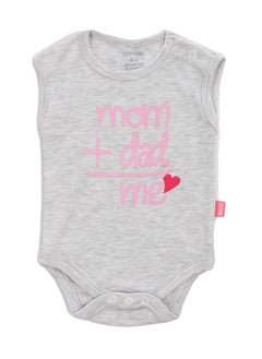 COTTONIL Bundle Of Three Sleeves Snap Closure Bodysuit  - Image 4