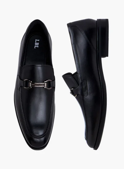 LBL by Shoexpress Metal Accent Slip-On Loafers