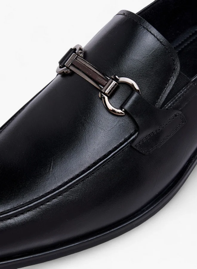 LBL by Shoexpress Metal Accent Slip-On Loafers