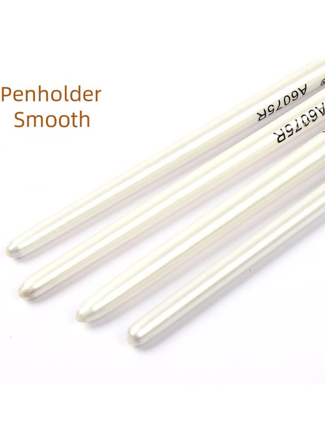 Keep Smiling Hot Nylon Brush 12 Pearly White Pointed Propylene Brush Goulianbi Art Supplies - Image 4