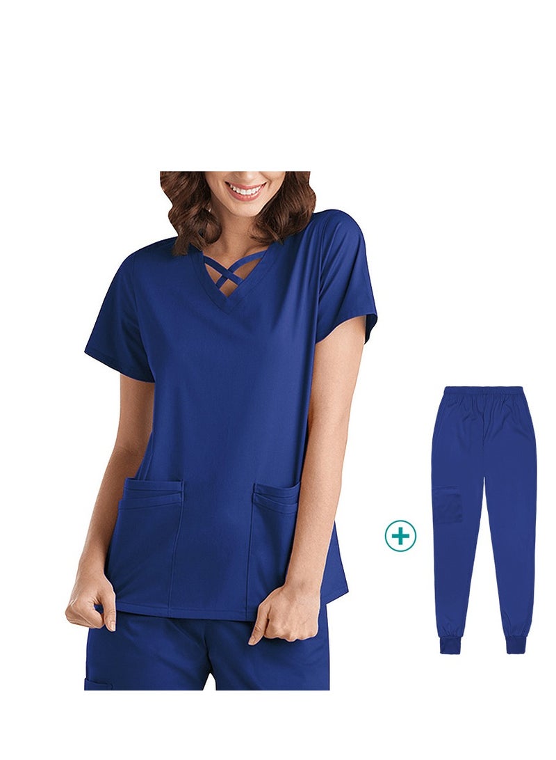 New elastic quick drying medical work clothes for dental doctors and nurses - Image 1