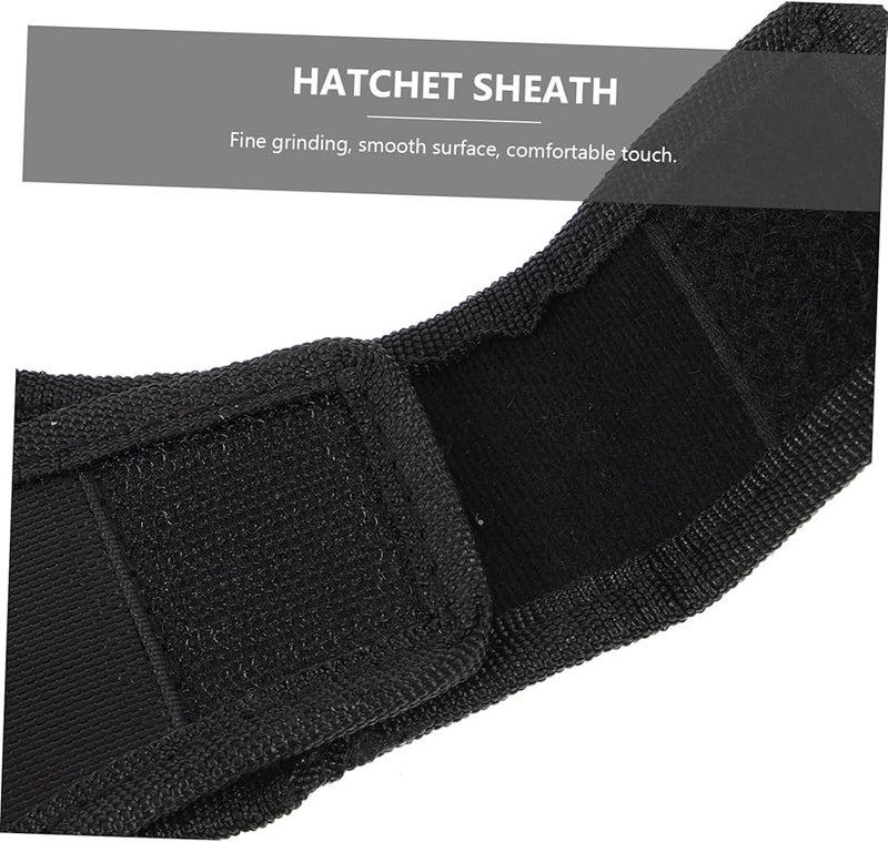 غطاء رأس فأس نايلون 600 جرام، غمد وقائي متين مع إغلاق بالزر للفؤوس التخييمية - Image 4