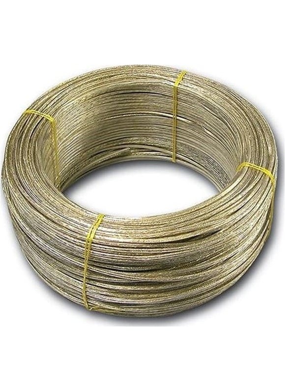 Kadir Tarım 25 Meters Insulated Steel Rope 3 mm Insulated Rope Steel Insulated Clothesline 