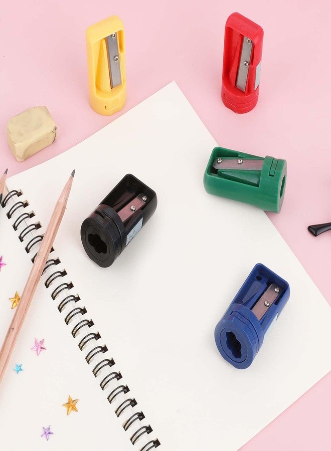Sliverdew 5 Pack Carpenter Pencil Sharpener, Colourful Manual Woodwork Pencil Cutter, Portable Travel Pencils Sharpening Tool, Manual Construction Pencils Sharpener for Woodworking, 5 Colors - Image 5