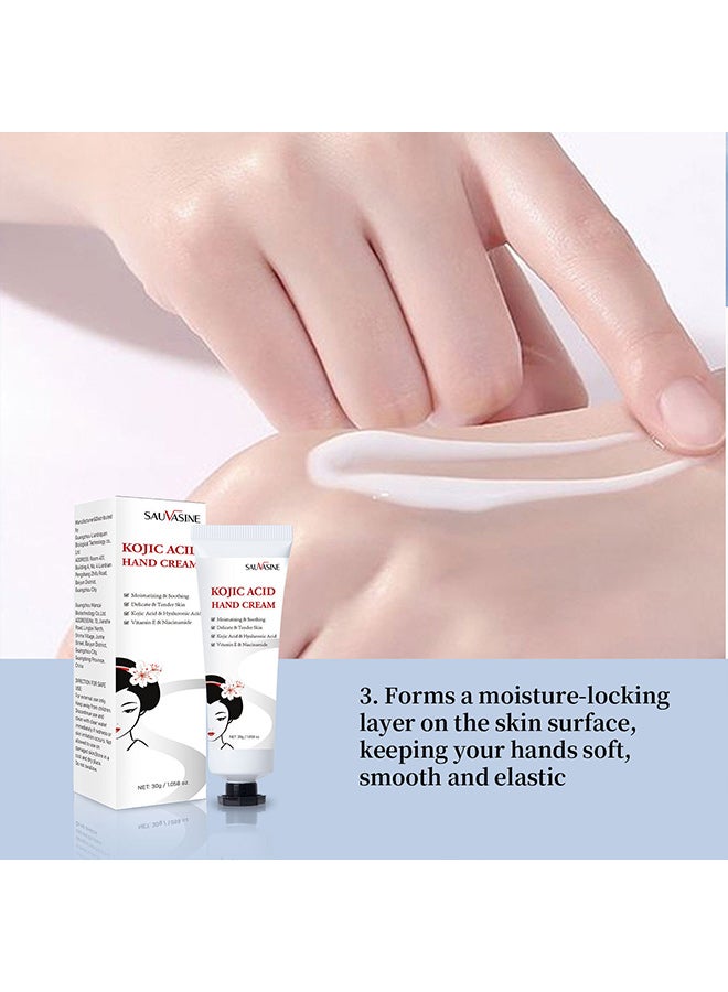 SAUVASINE Kojic Acid Hand Cream - 30g - Image 3