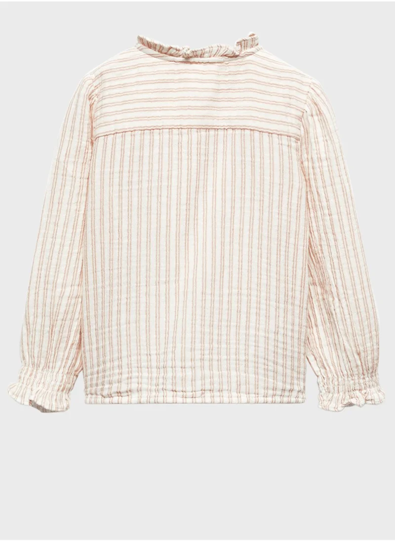 MANGO Infant Striped Top