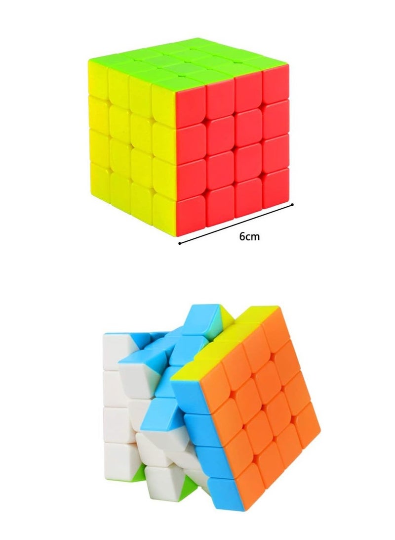 REZZOSS Puzzle Cube Rub-ik Cube 4x4 Speed Cube Stickerless – Professional 4x4x4 Magic Cube Puzzle Toy | Smooth Turning & Anti-Pop Brain Teaser Game | Durable Educational STEM IQ Toy for Kids & Adults | Best Birthday Gift for Boys & Girls Brain Development Kids' Game - Image 2