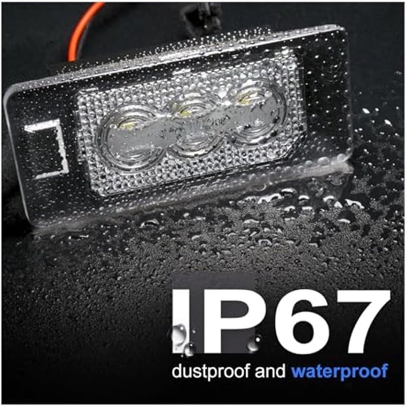 Yurefax LED License Plate Lights for Skoda Vehicles - Image 3