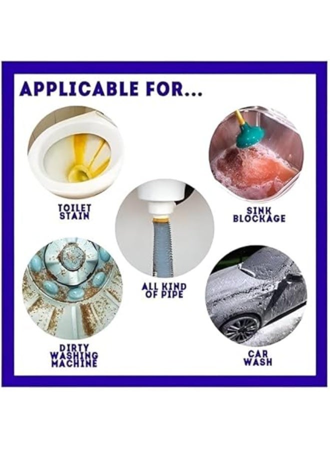 WILD TORNADO Sink & Drain Cleaner, Powerful Pipe Unblocker for Kitchen, Bathroom, PVC Pipes - Image 5
