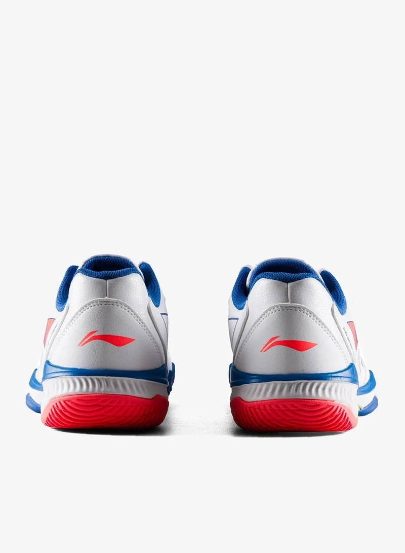 Li-Ning Standard White Li-Ning Halberd Strike Non Marking Badminton Shoes  | Best Price UAE