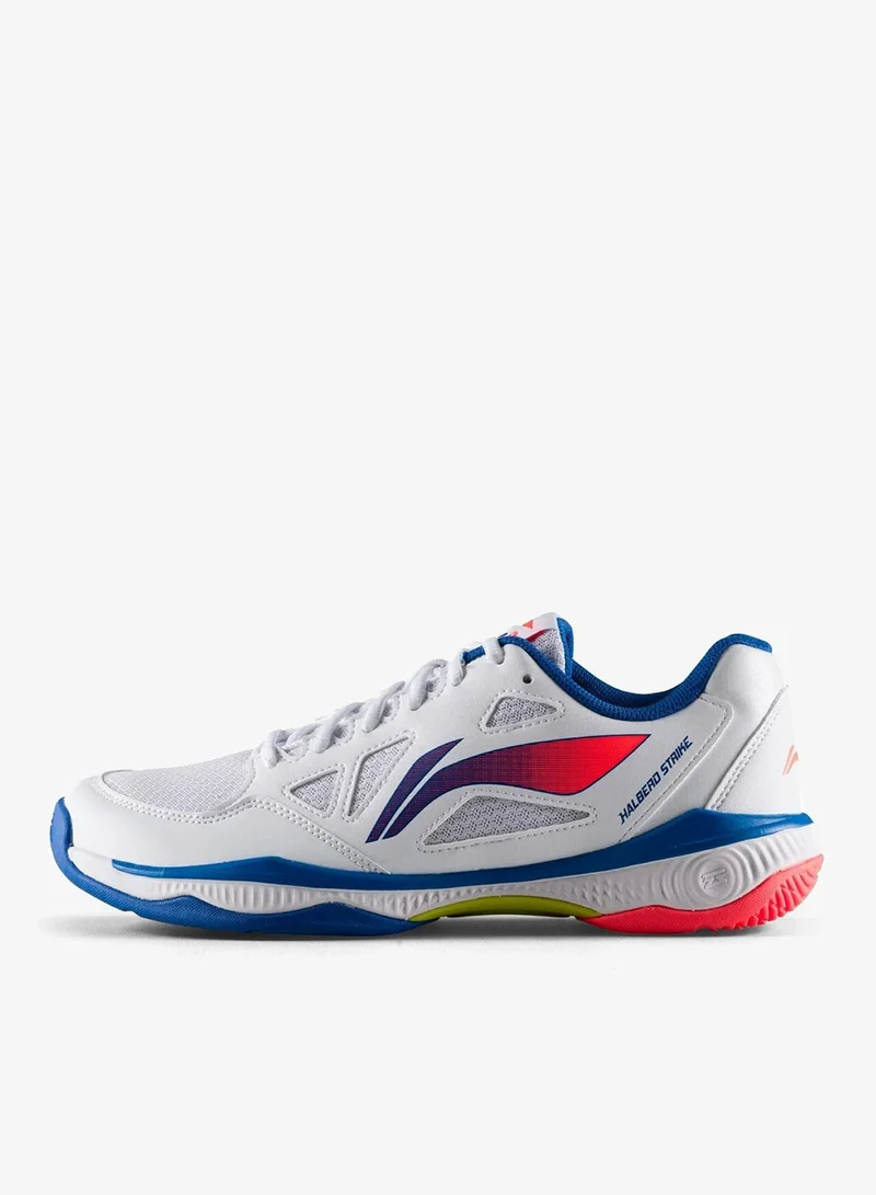 Li-Ning Standard White Li-Ning Halberd Strike Non Marking Badminton Shoes  | Best Price UAE