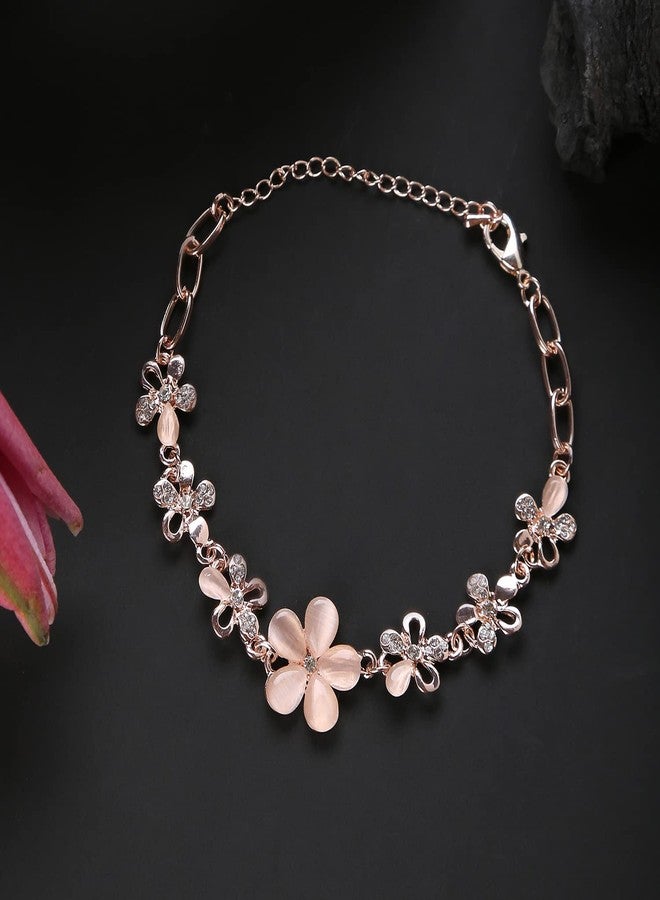 SOHI Rose Gold Trendy Bracelet - Image 3